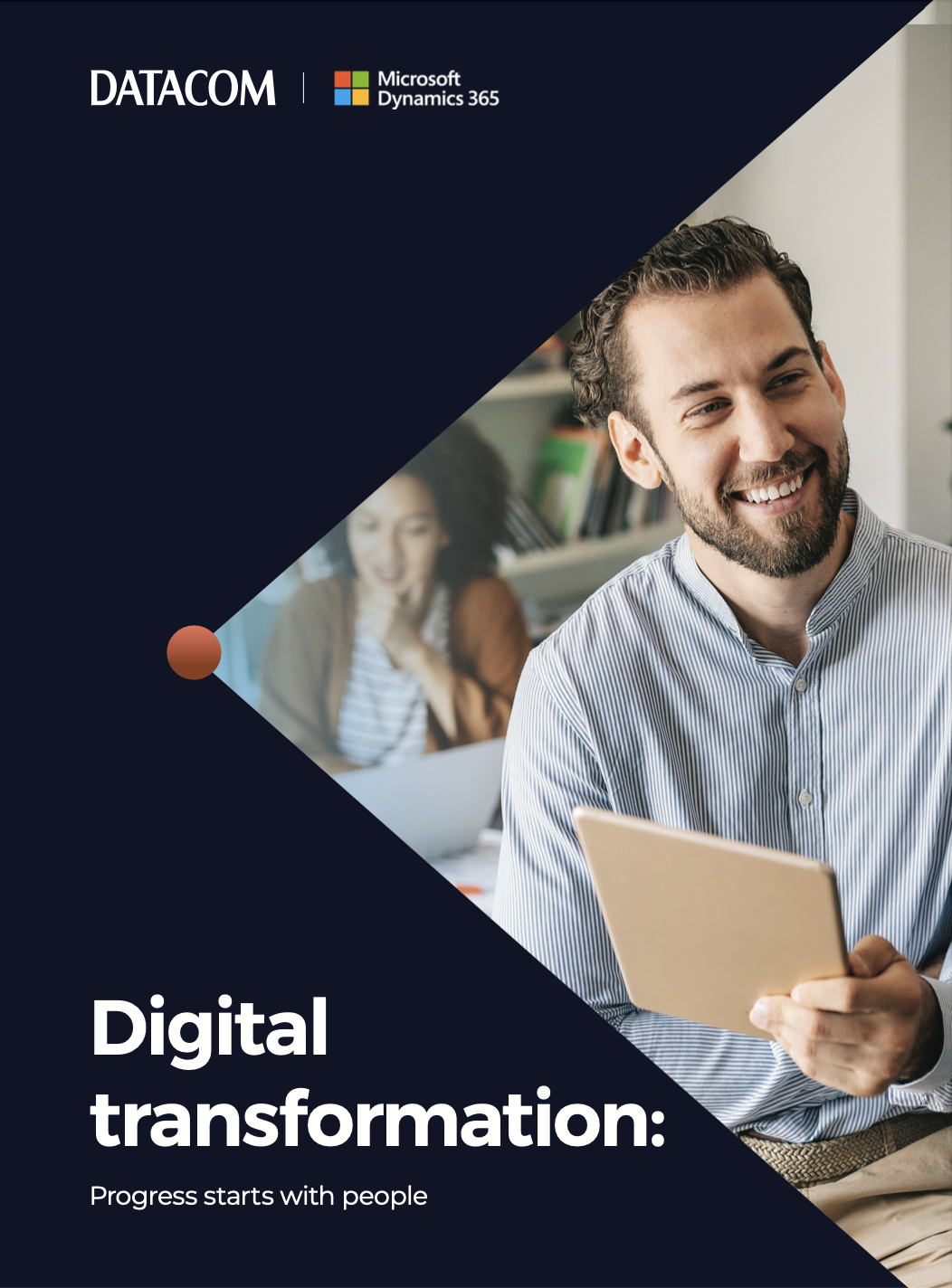 Datacom's Digital transformation starts with your people eBook cover