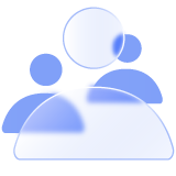 Two people icon