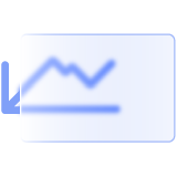 A graph icon