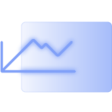 A line graph showcasing data