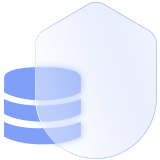A database server and a translucent shield