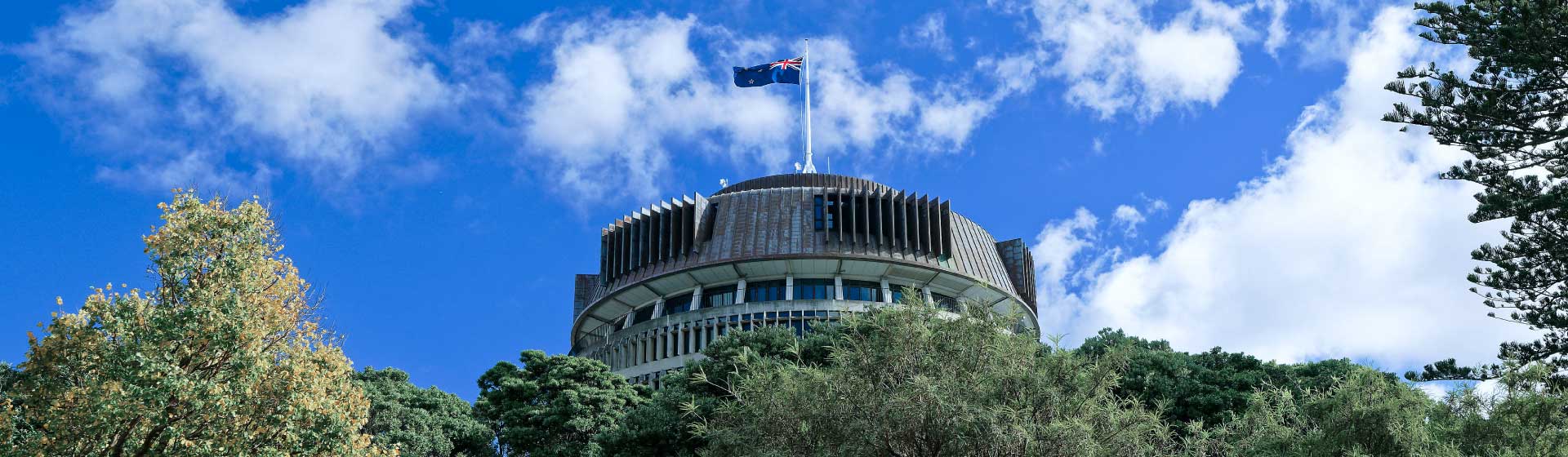 The New Zealand Parliament building in Wellington