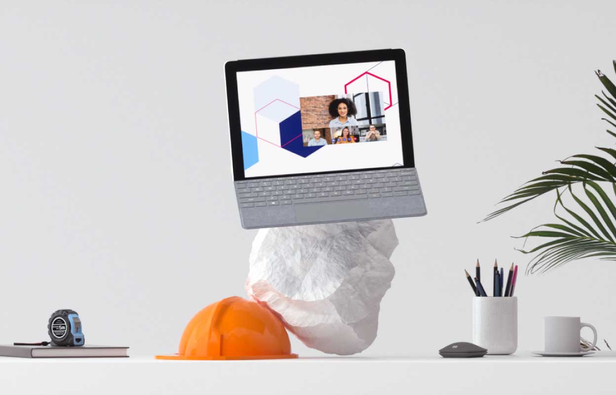 Promo image of a Microsoft Surface Pro device