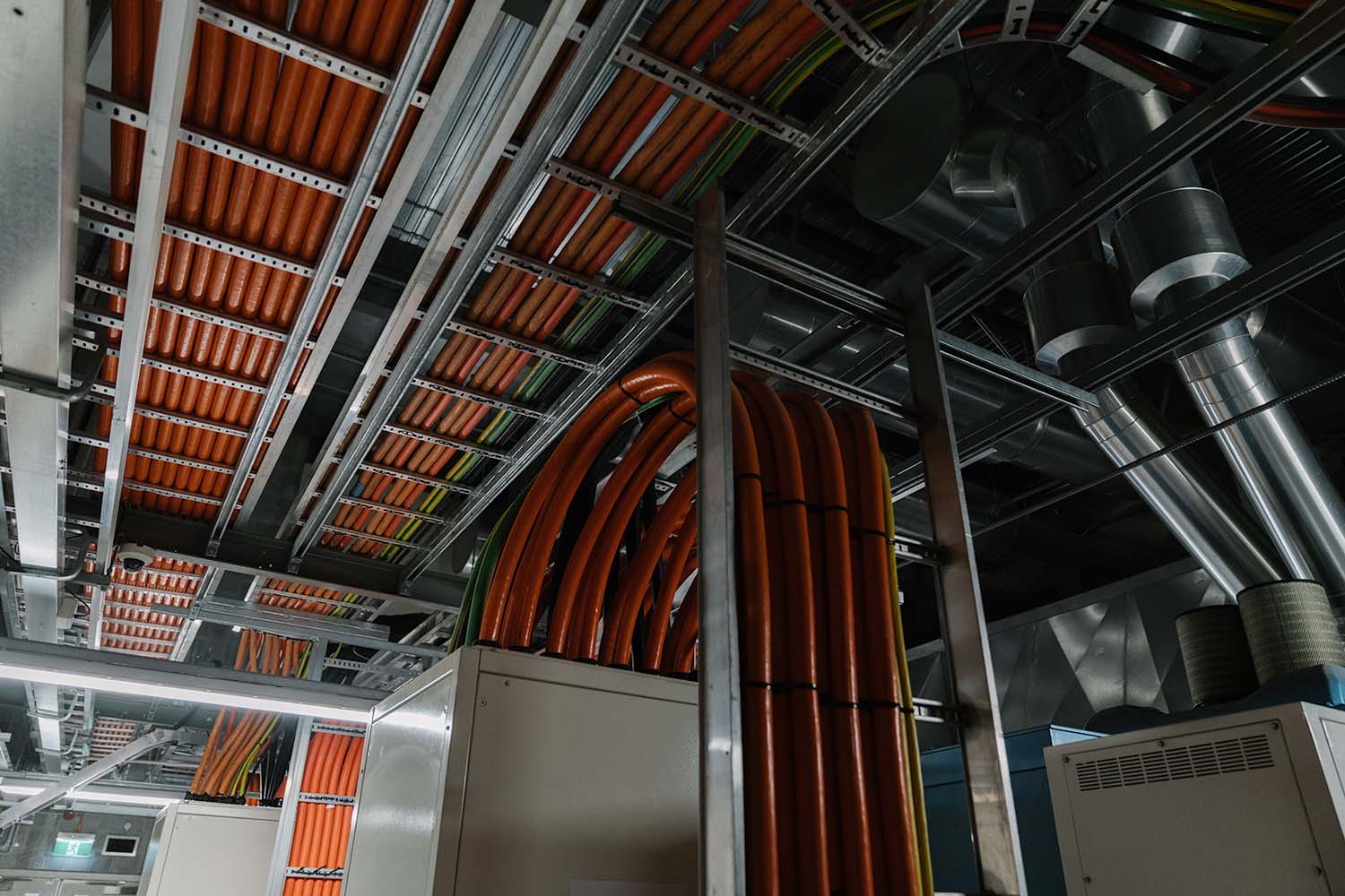 Generator room at Datacom's Auckland data centre