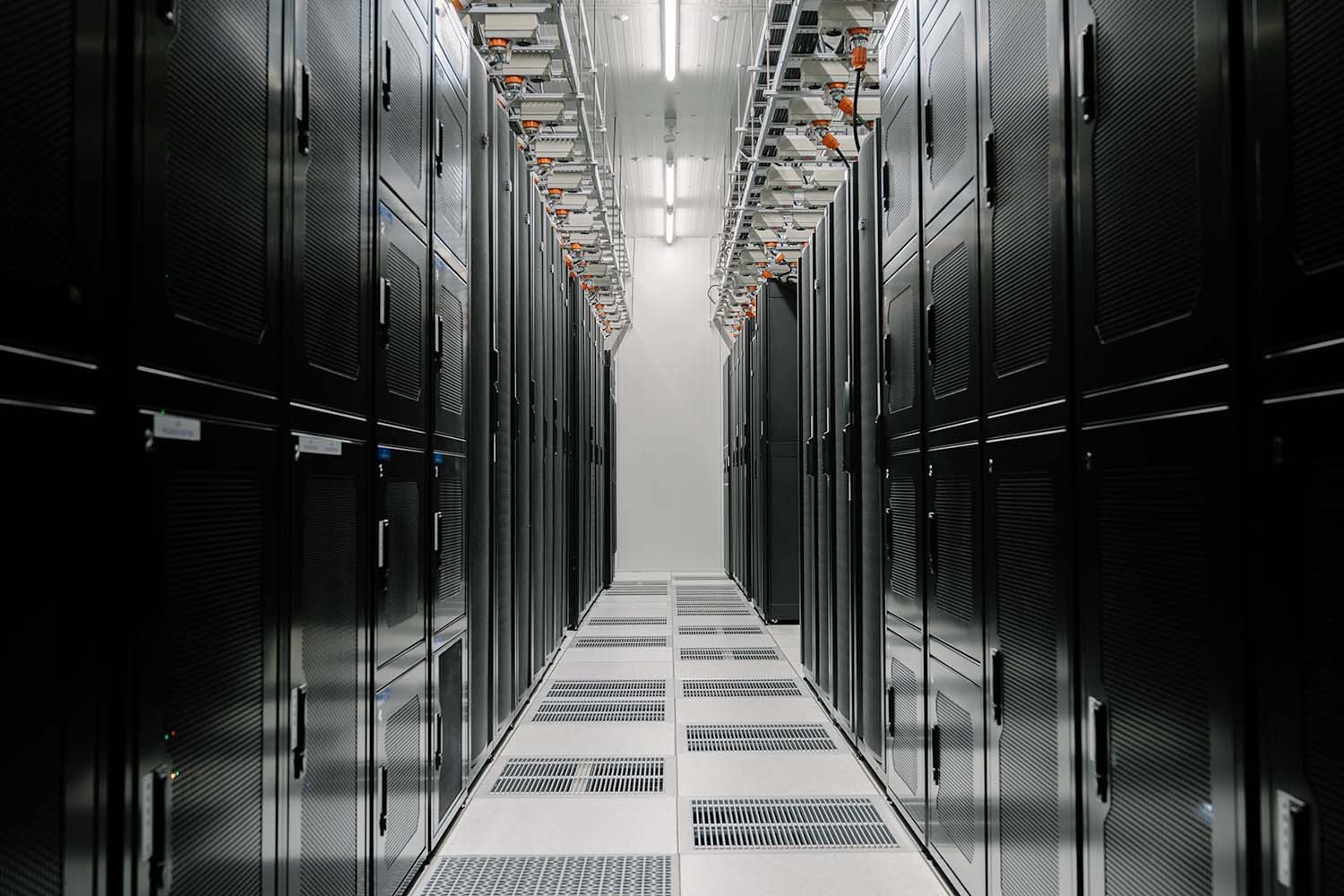 Auckland data centre server room