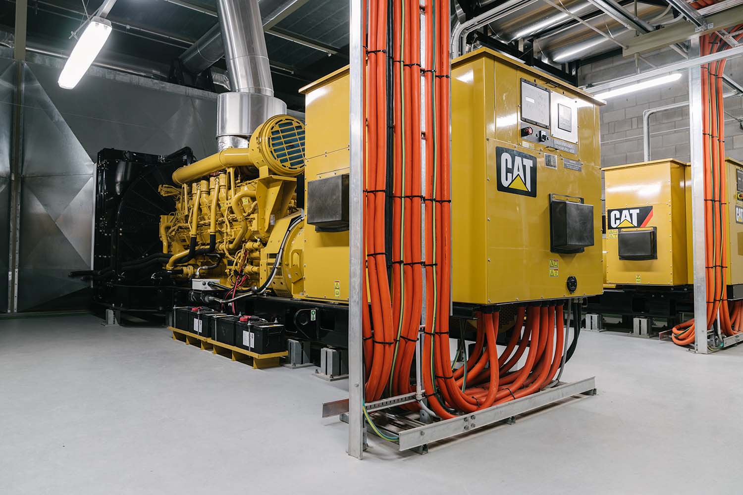 Generator room at Datacom's Hamilton data centre