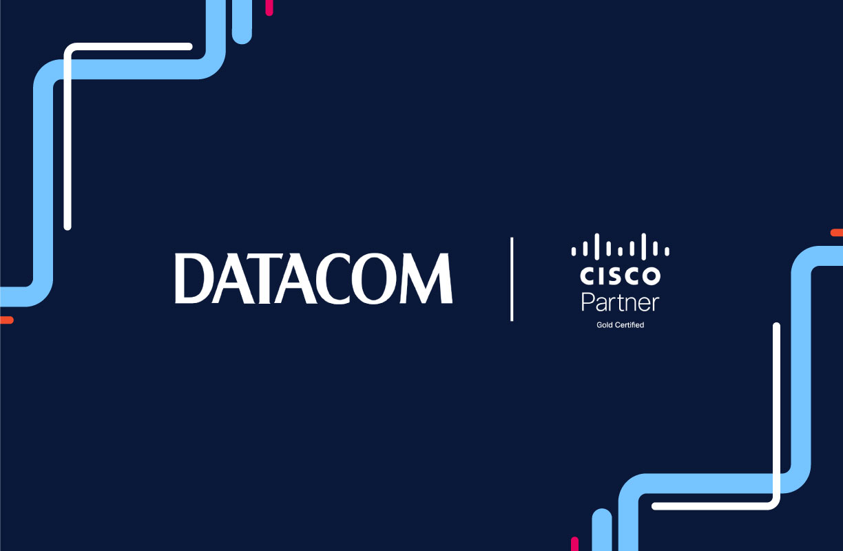 Datacom and Cisco partner logos