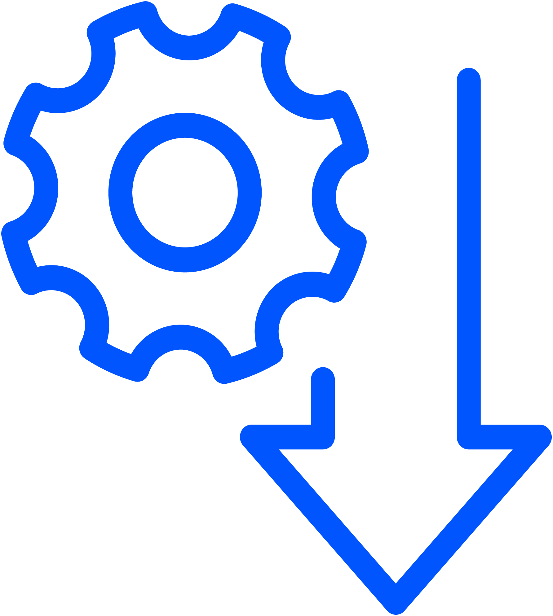 Blue icon