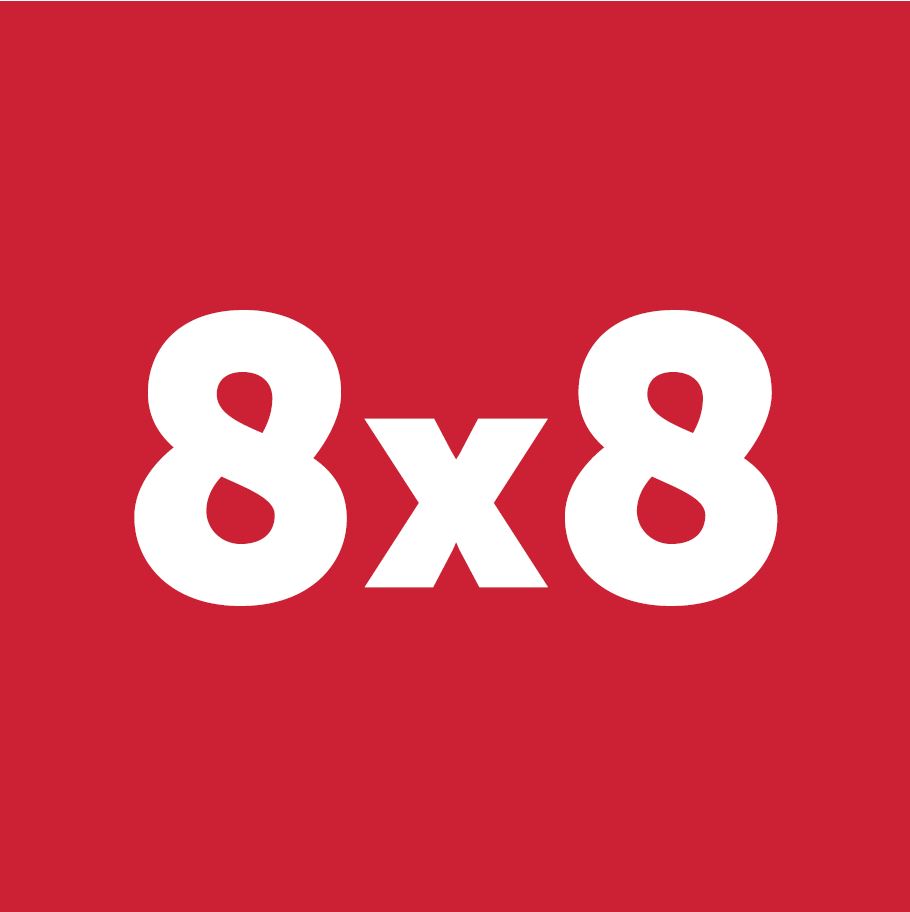 8X8 icon