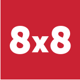 8X8 icon