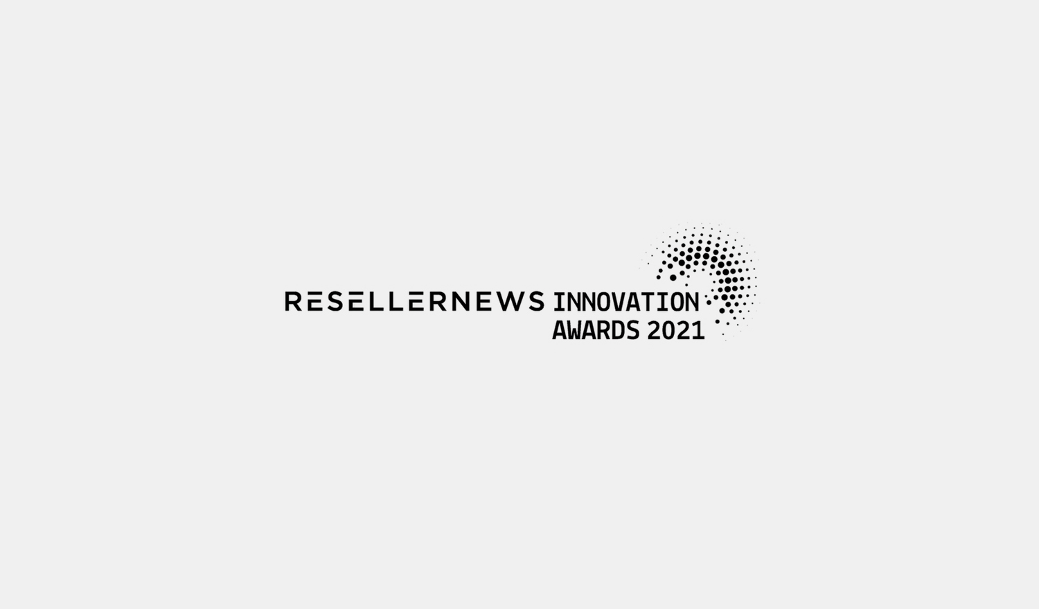 Reseller News Innovation Awards 2021 black and white logo