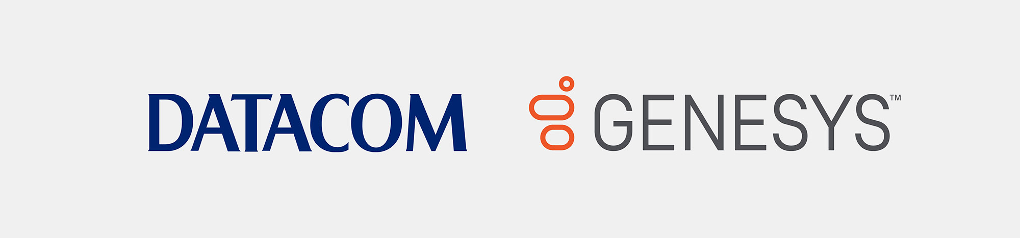 Datacom and Genesys logos