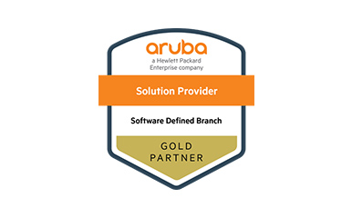 Datacom's Aruba Gold Partner Software Defined Branch badge