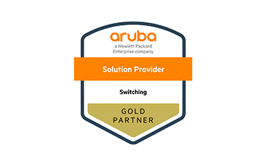 Datacom's Aruba Gold Partner Switching badge