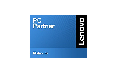 Datacom's Lenovo PC Partner Platinum badge