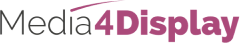 Media4Display logo