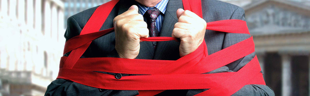 Government worker caught up in red tape